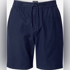 Scotch & Soda Navy Blue Men Shorts
